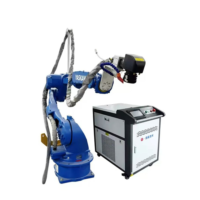 3000W robotic laser cleaner for metal rust and paint removal