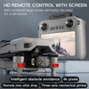 Foldable GPS quadcopter with LCD controller and HD real-time transmission