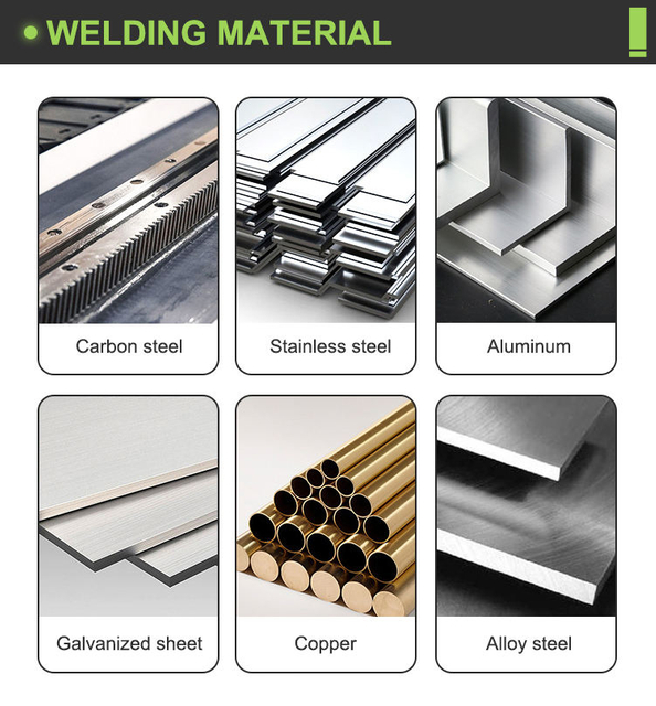 mini air cooled handheld laser welding machine for metal fabrication