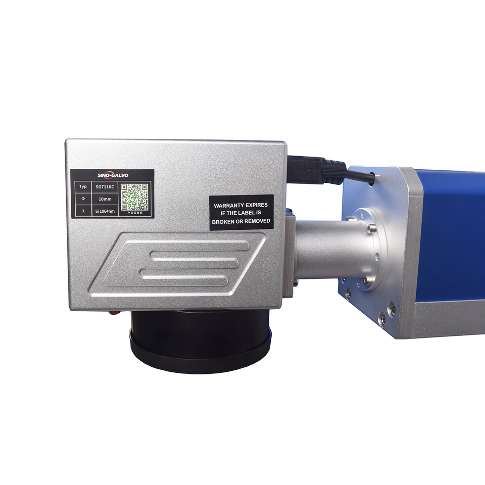 High-speed 300W laser engraver for stainless steel, aluminum, and plastics