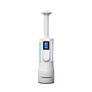 autonomous ultrasonic disinfection robot with UV lamps