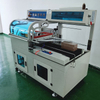 Integrated sealing and shrinking machine for perfume box and bottle packaging