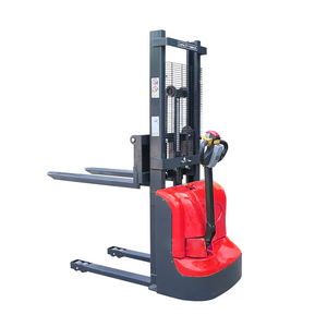 Low noise electric pallet truck for warehouse material handling operations