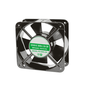 AC axial flow fan industrial ventilation exhaust cooling fan front view