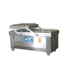 Commercial double chamber vacuum sealer machine for food and industrial product packaging.