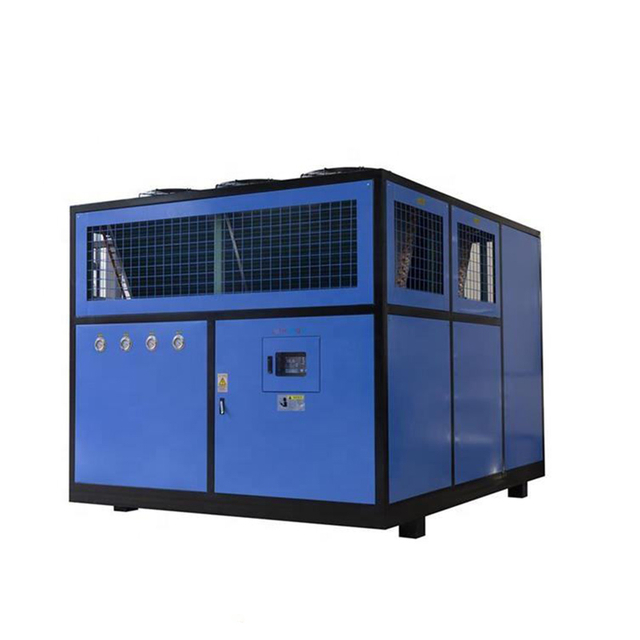 Air cooled process chiller for industrial temperature control