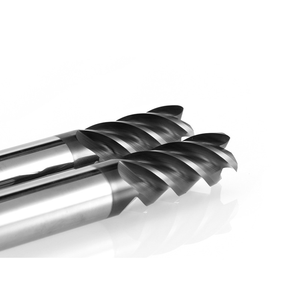 Customizable 66 Degree 4-Flute Round Nose End Mill
