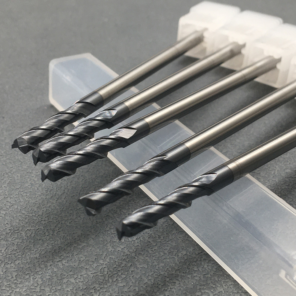 Customizable 58 Degree 2-Flute Tungsten Carbide End Mill CNC Tool