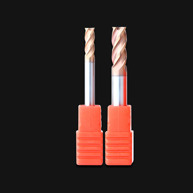 Customizable 55° Four-Flute Flat Milling Cutter