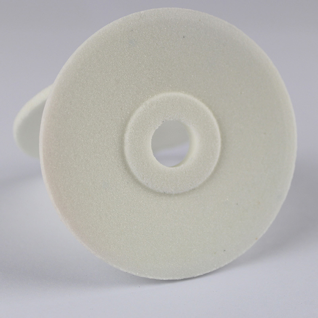 White corundum grinding wheel for precision surface finishing and polishing