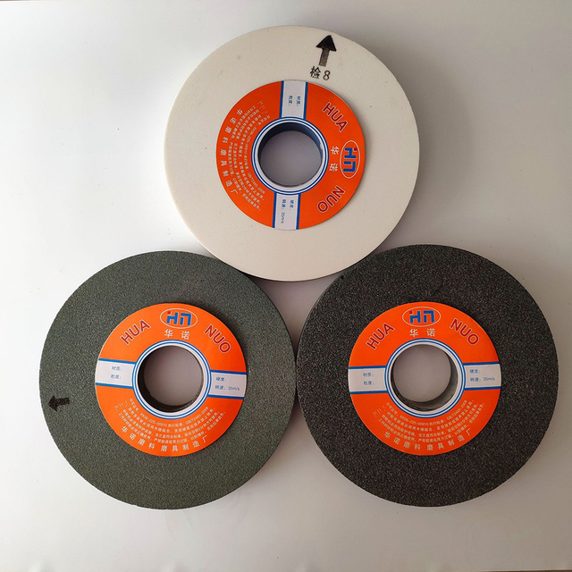 White corundum grinding wheel for metal and alloy material processing