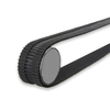 Black rubber positioning belt