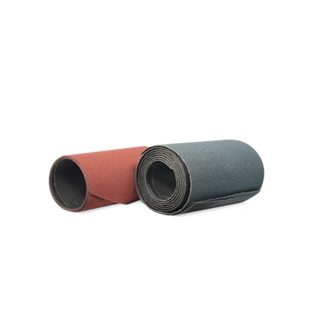 Stacked abrasive belt for heavy-duty grinding of stainless steel and alloys