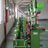 Vertical injection moulding machine used for insert molding plastic components