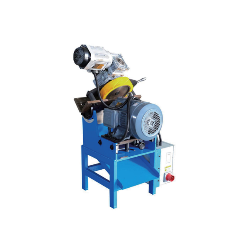 YX-30X desktop single-sided beveling machine full view for metal plate edge milling and chamfering