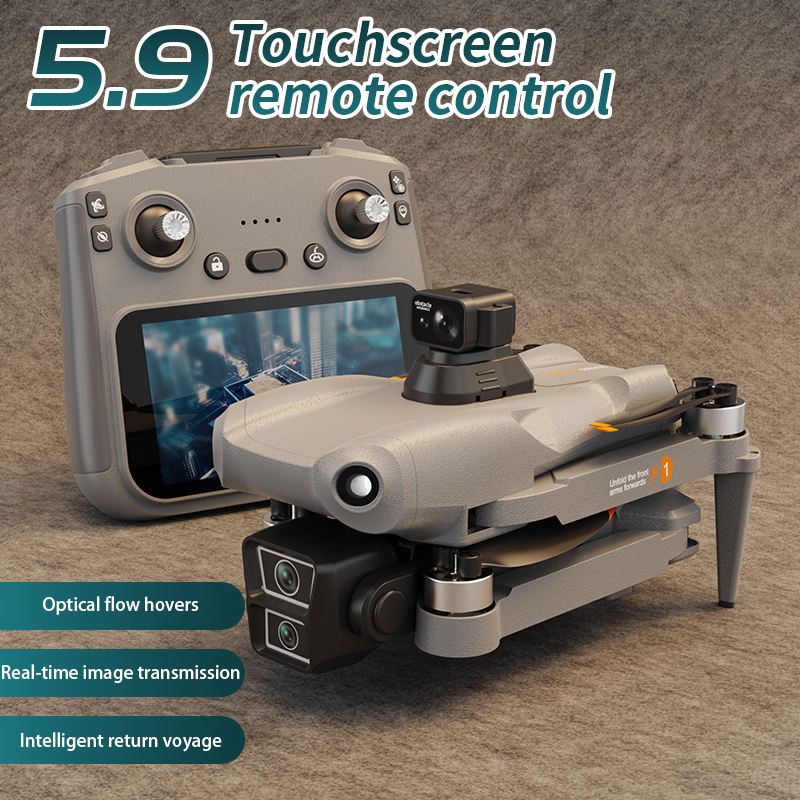 Long-endurance drone with GPS return and intelligent flight modes