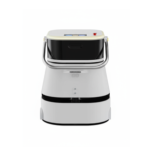 industrial cleaning robot with lidar navigation and multi-sensor mapping