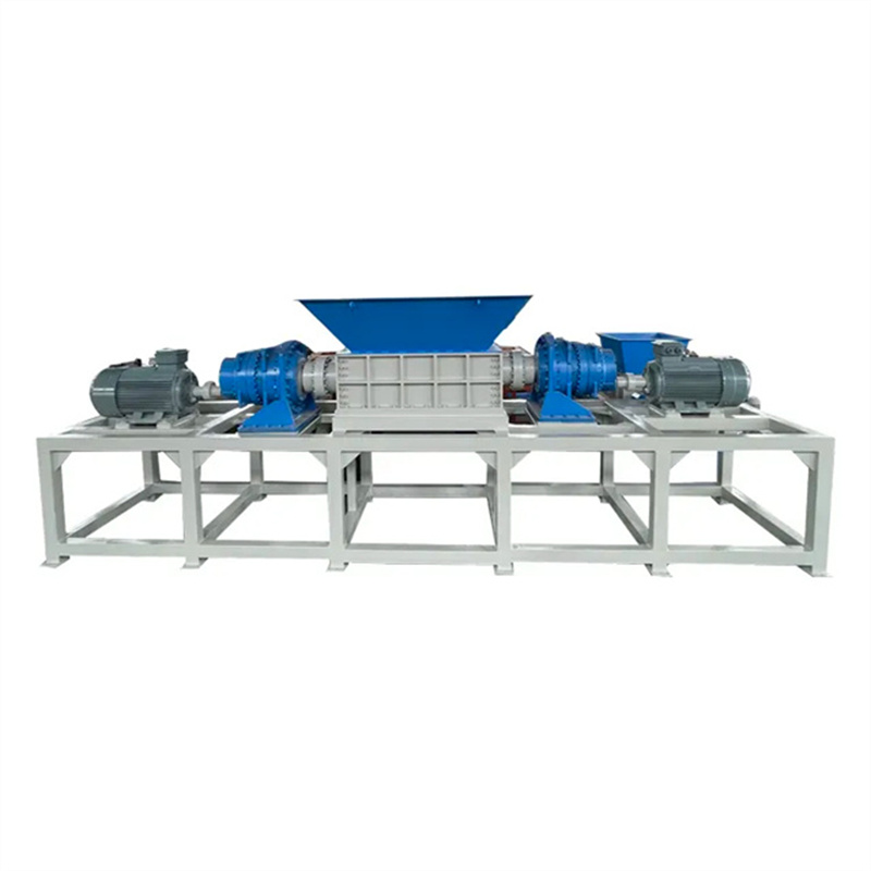 Double Shaft Wood Paper Shredder Machine