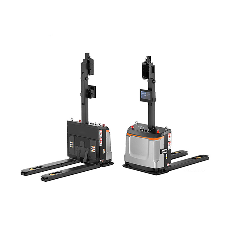 Compact warehouse AMR robot with electric lifting and smart navigation