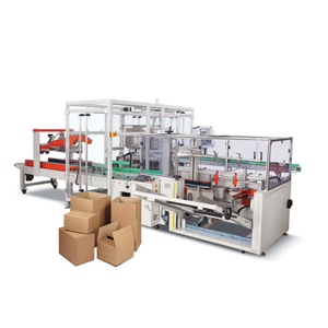 automatic water bottle box packing and sealing machine for high-speed production lines
