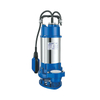 Small electric submerged pump with compact structure