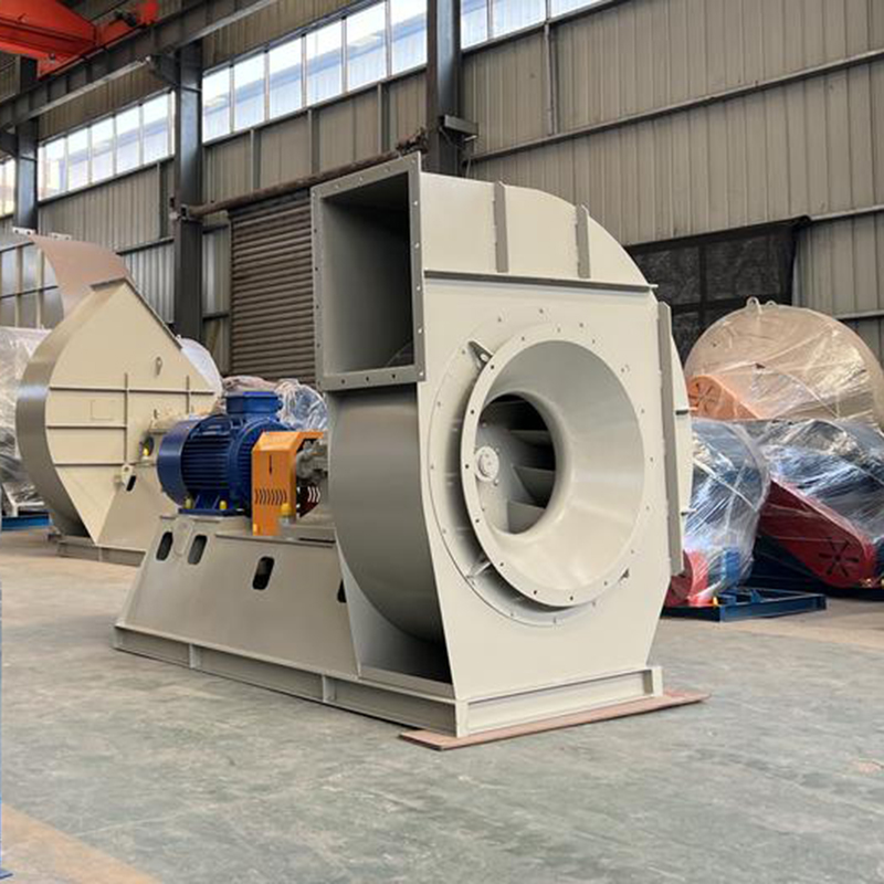 Stainless steel impeller fan front view 2900rpm multi-wing wheel low noise design