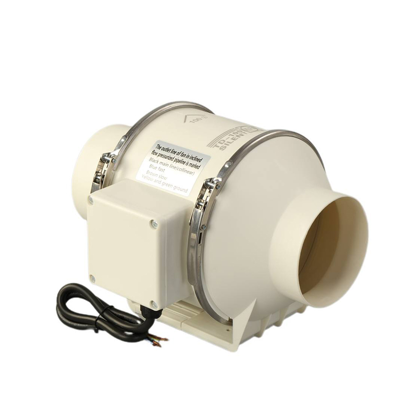 6 inch mixed flow fan front view 240V inline duct ventilation for humidity exhaust