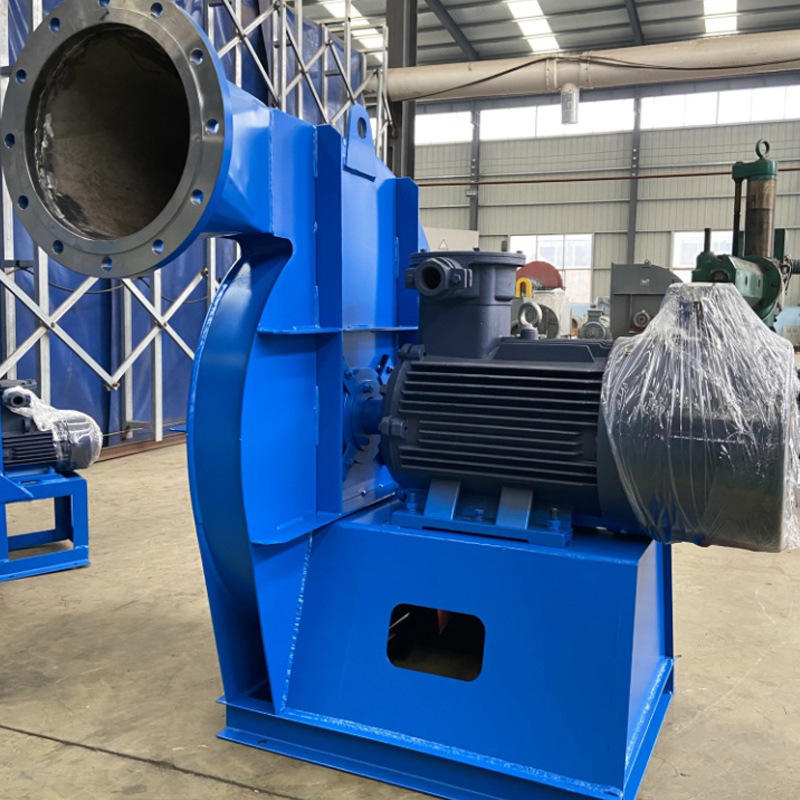 Stainless steel blower front view high pressure centrifugal type stable operation