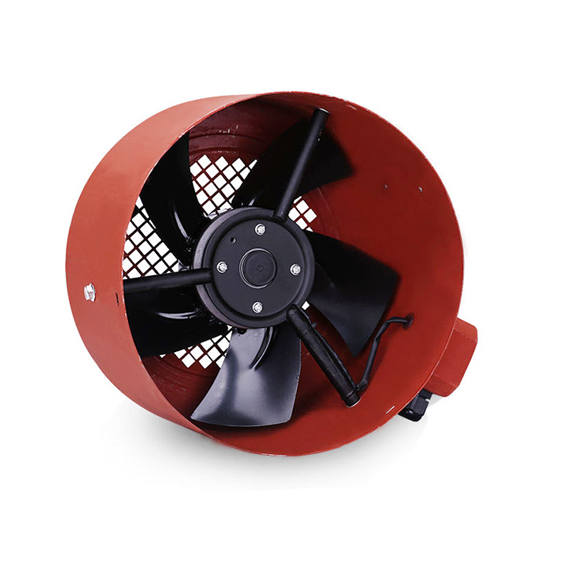 Variable frequency fan 220V 380V AC cooling fan front view for equipment