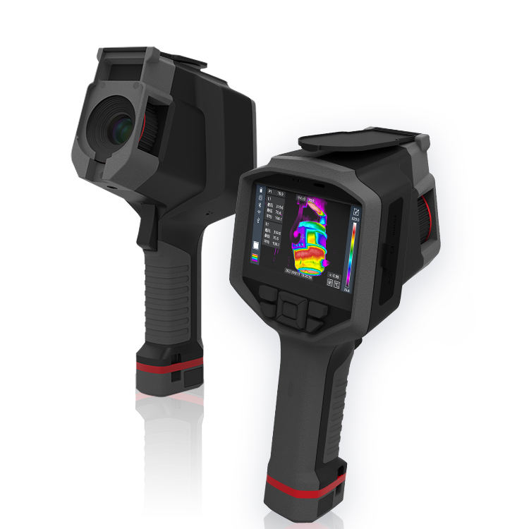Portable handheld thermal imaging camera with 640×480 infrared resolution for precision temperature measurement.