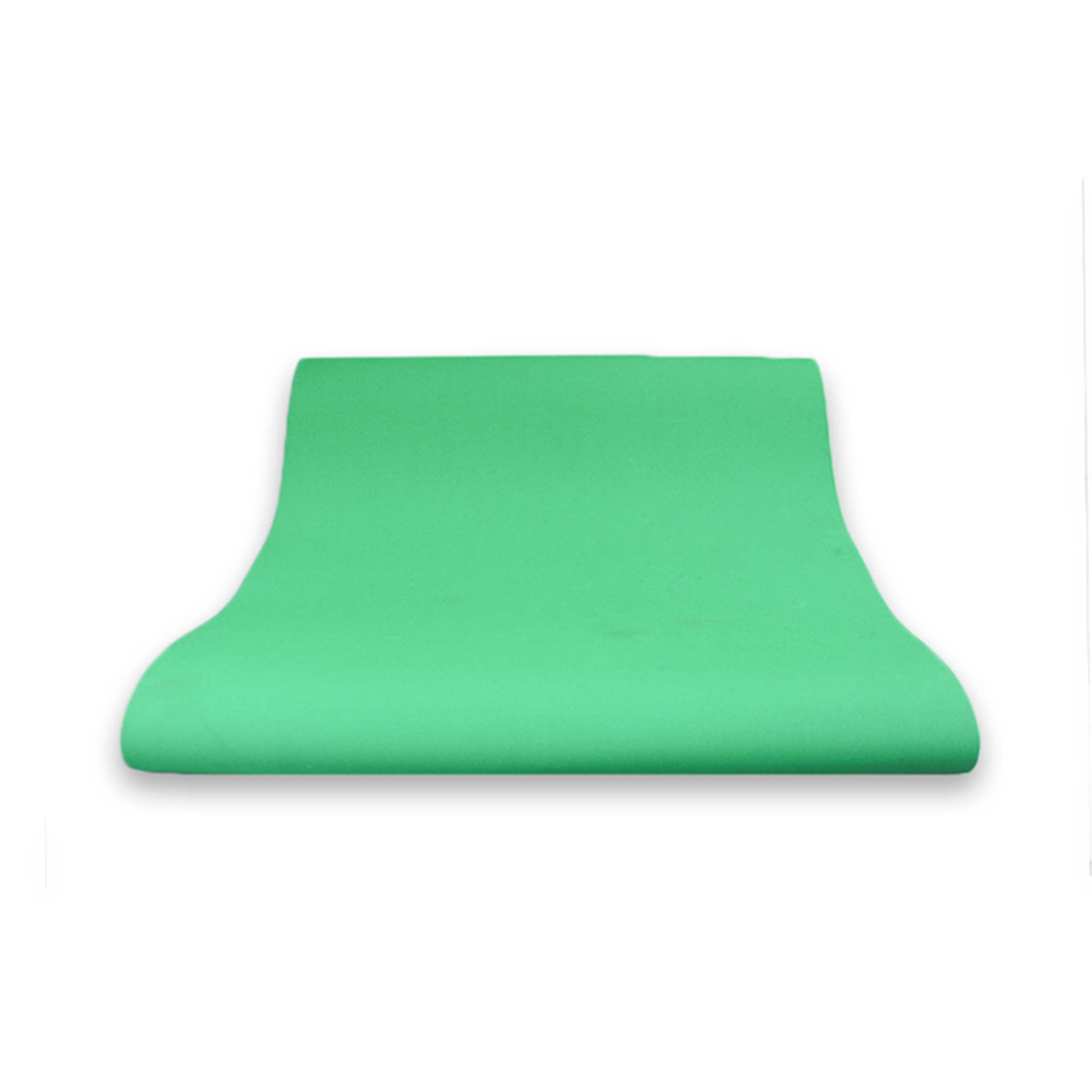 Green rubber and plastic conveyor belt