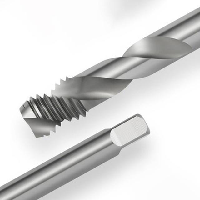 Machine spiral tap made from high-speed steel featuring fully ground construction for durable and precise threading performance