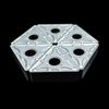 Triangular External Circular CNC Tool Head