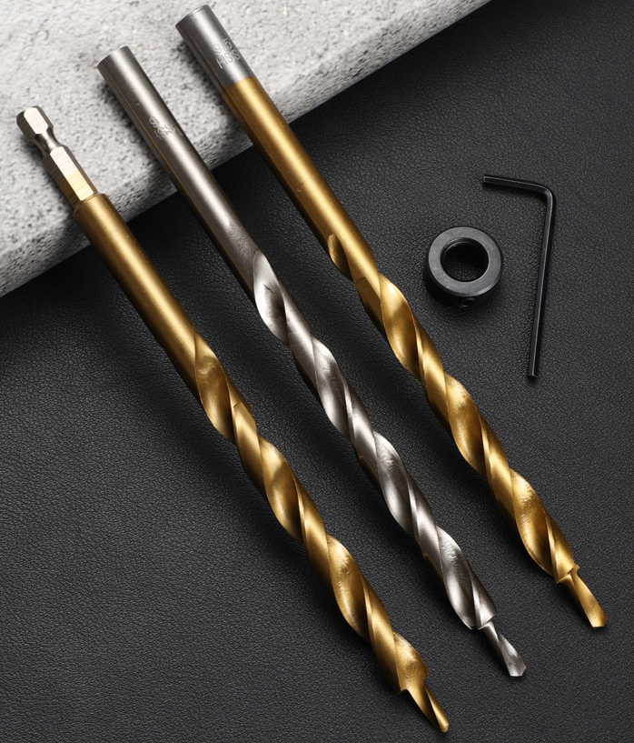 High Speed Steel Woodworking Oblique Hole Twist Drill Bit