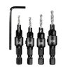 Hexagonal Shank Woodworking Countersunk Twist Drill Bit