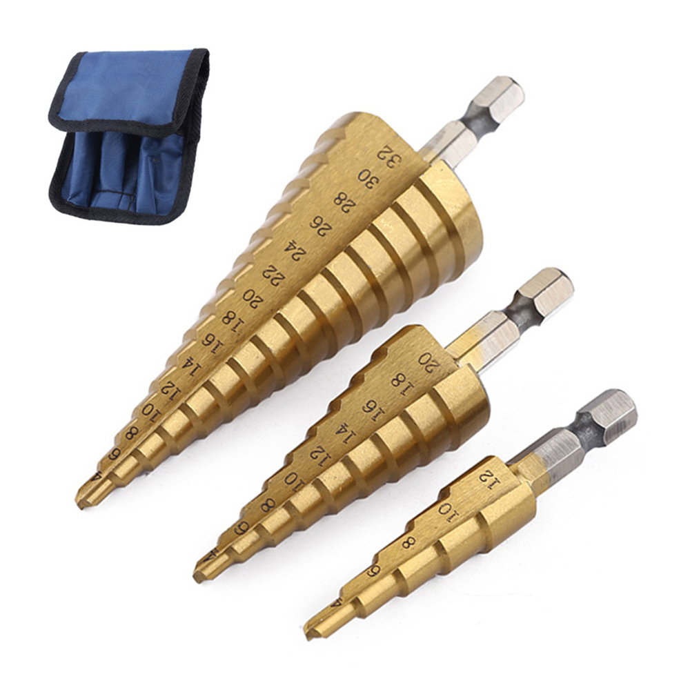 Hexagonal Shank Pagoda Drill Bit
