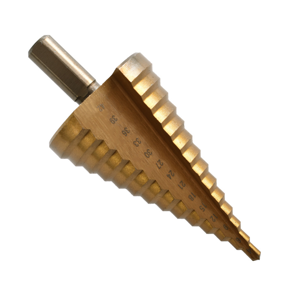 4-42mm Straight Groove Pagoda Drill Bit