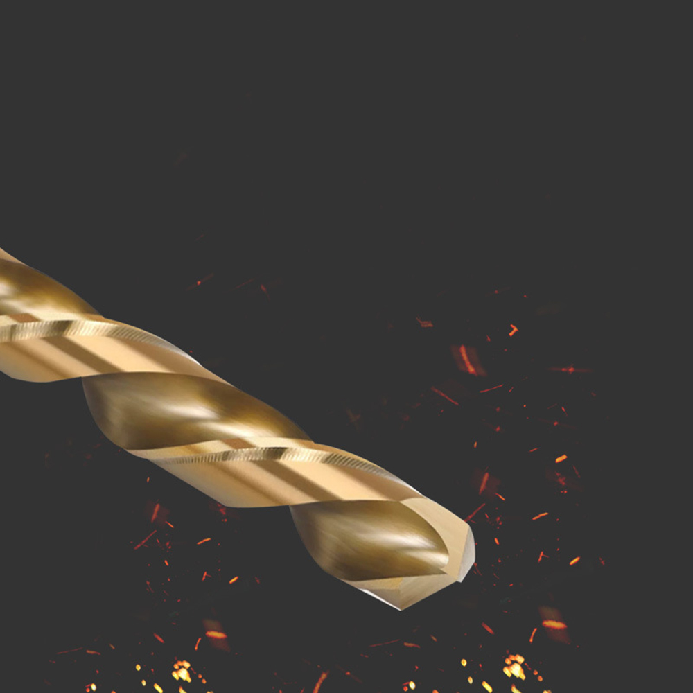 High Speed Steel Cobalt-Containing Extended Twist Drill Bit