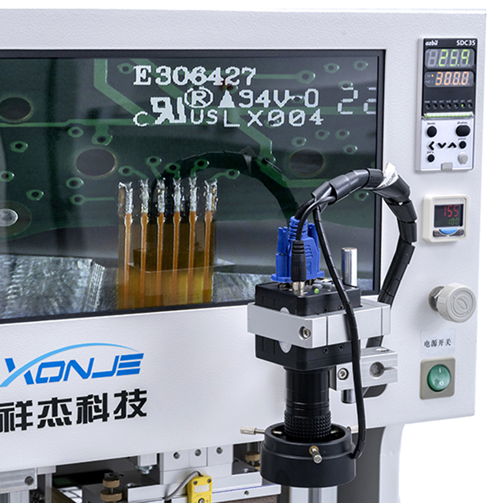 Precision pulse heat welding machine for FPC and PCB bonding with rare-metal welding head and digital pressure control