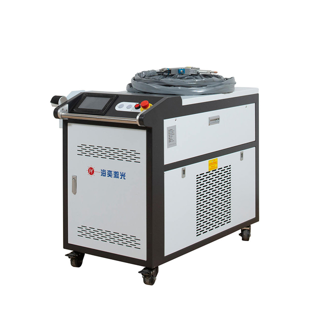 1000w 1500w 2000w laser derusting machine for fast rust paint and oil removal on metal surfaces