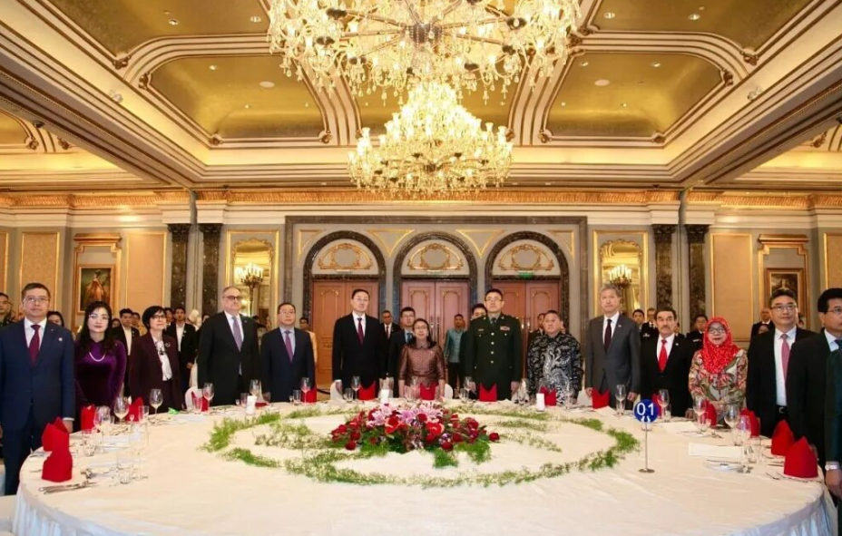 The reception for the 72nd anniversary of the independence of the Kingdom of Cambodia and the 67th anniversary of the establishment of diplomatic relations between Cambodia and China was held in Beiji