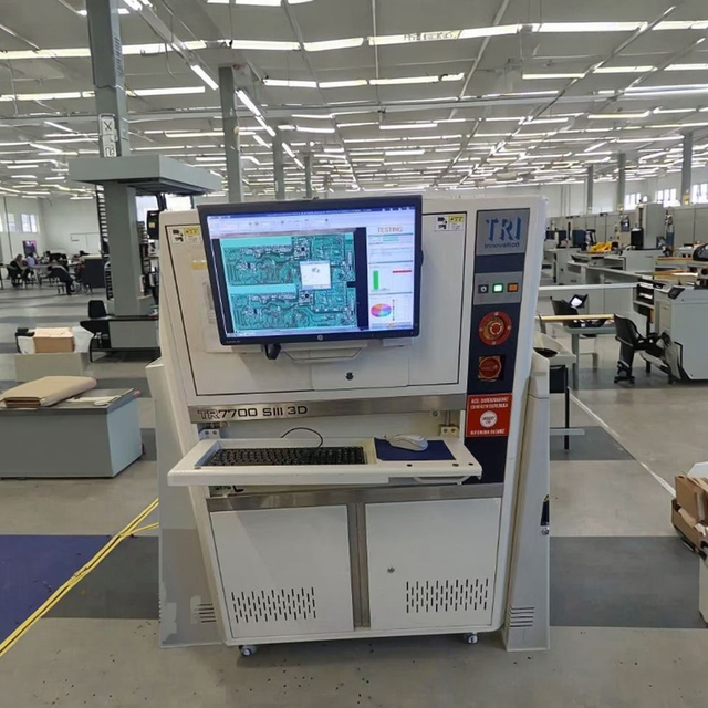 3D in-line AOI machine for SMT PCB inspection with hybrid optical scanning