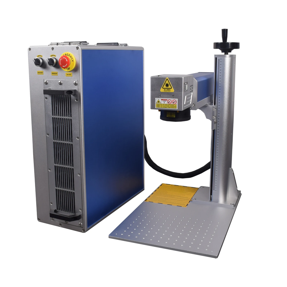 300W MOPA fiber laser marking machine for high-precision metal engraving