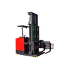 3 way electric forklift with 1.5 ton capacity for narrow aisle warehouse lifting and stacking