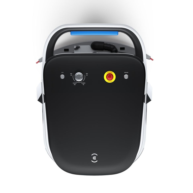 autonomous commercial cleaning robot with laser navigation for large facilities