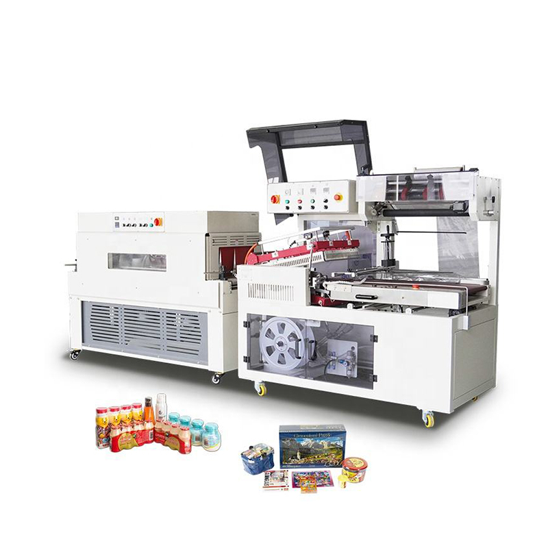 Automatic L sealer machine for shrink packaging