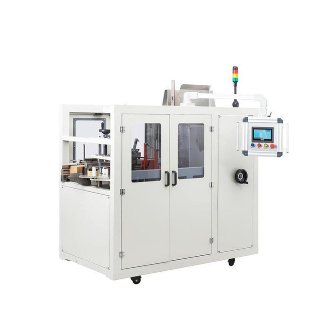 Full-automatic carton unpacking and sealing machine for packaging lines