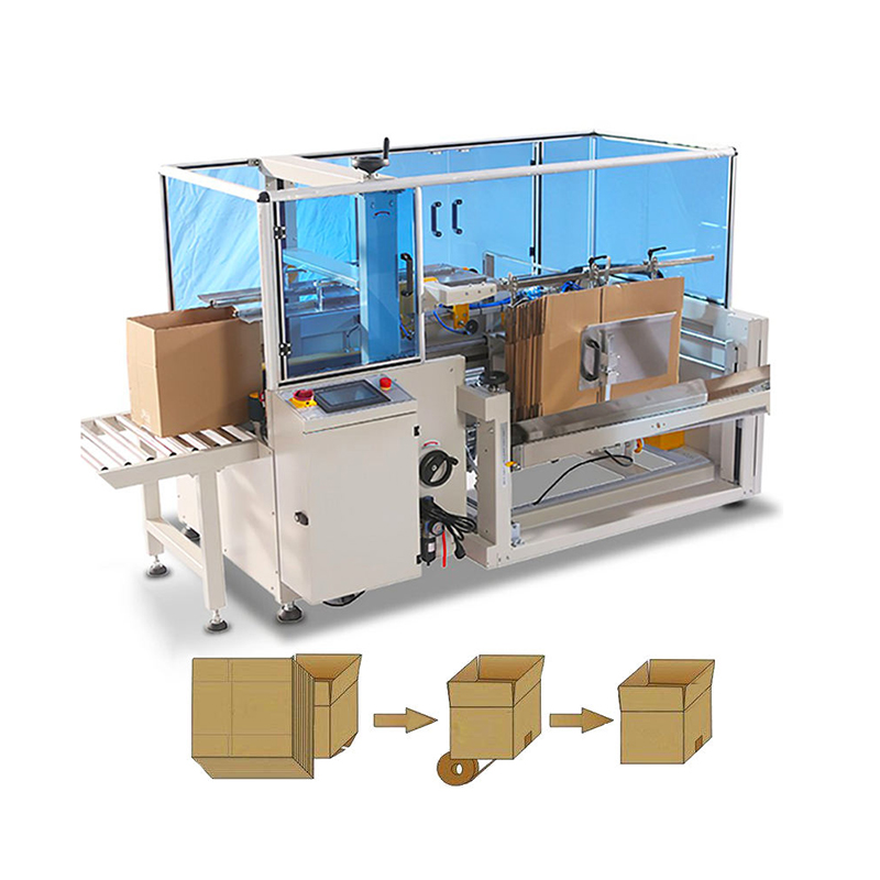 Fully automatic carton opener and forming machine designed for fast carton setup and packaging automation