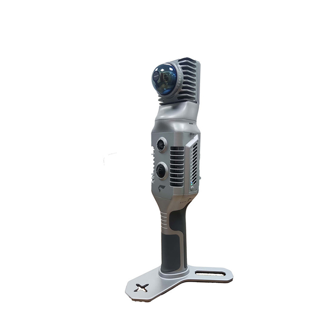 Handheld SLAM laser scanner with 360 degree rotating head