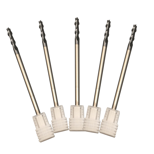 Customizable 58 Degree 2-Flute Tungsten Carbide End Mill CNC Tool